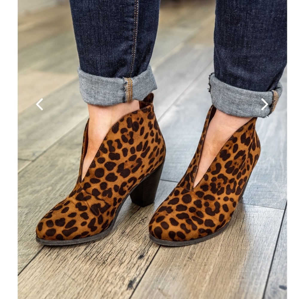 Pierre Dumas Garda bootie, leopard suede